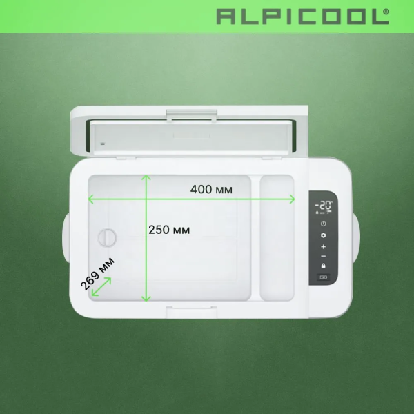 Автохолодильник Alpicool MK25 (12/24)