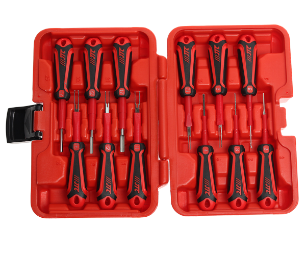 Набор для ремонта электропроводки автомобиля JTC 6115 (12 предметов, в кейсе)