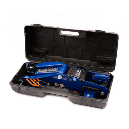 Домкрат подкатной ROSSVIK V2.5 TH22501С (г/п 2,5 т, 140-387 мм, в кейсе)