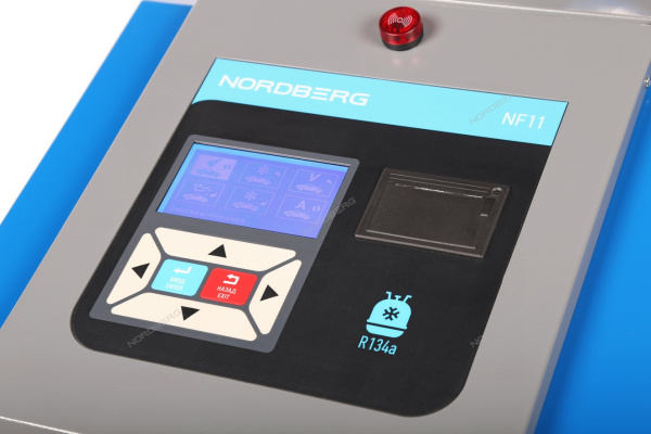 Установка автомат для заправки автомобильных кондиционеров NORDBERG NF11