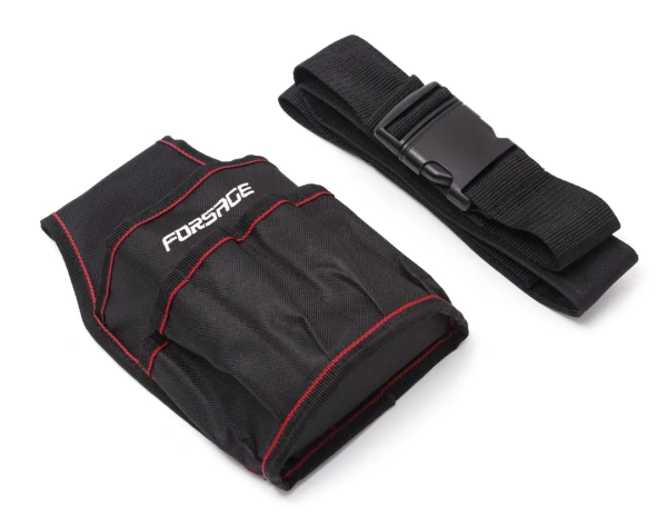 Сумка для инструментов поясная (один карман + ячейки)