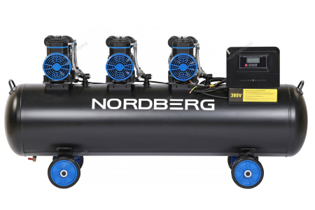 Компрессор безмасляный NORDBERG NCEO170/750 (380 В, ресивер 170 л, 750 л/мин)
