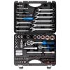 Набор инструментов 82+6пр.1/4''1/2''(6гр.)+(головка-бита 1/4''T40