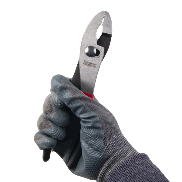 Пассатижи переставные двухпозиционные 8''-200мм, на пластиковом держателе