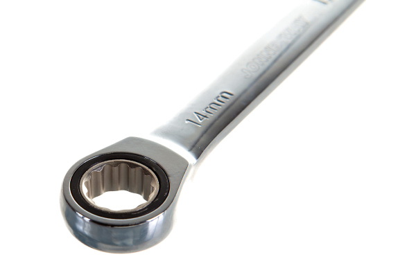 Ключ накидной трещоточный JONNESWAY W681415 (14х15 мм.)