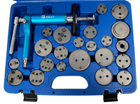Инструмент сведения тормозных цилиндров пневматический (21 предмет) TA-B1073