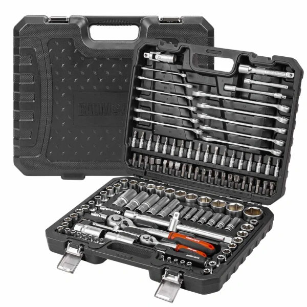 Набор инструментов 125пр. 1/4'', 1/2''(6гр.)