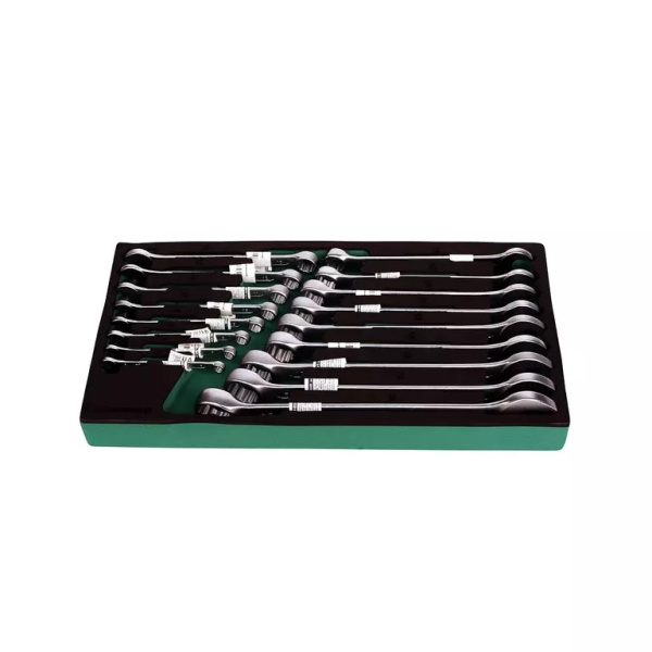 Набор ключей комбинированных GARWIN PRO 646070 (17 пр., 6-24 мм, в ложементе EVA)