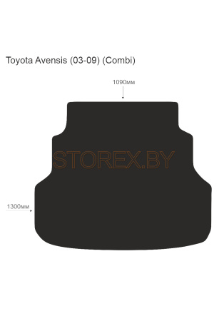 Toyota Avensis (03-09) (Combi) Багажник copy