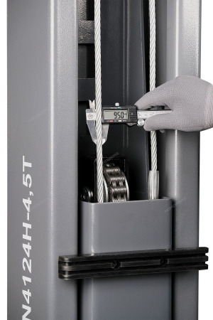 Подъёмник двухстоечный 4,5т 380V с верхней синхронизацией с электростопорами NORDBERG N4124HE-4,5G