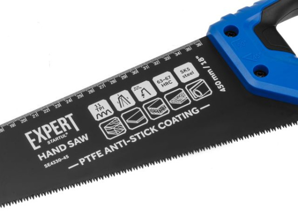 Ножовка по дер. 450мм 11 TPI EXPERT STARTUL (SE4330-45)