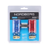 Комплект муфт быстросъемных NORDBERG NFA2K, R134a низкого и высокого давления