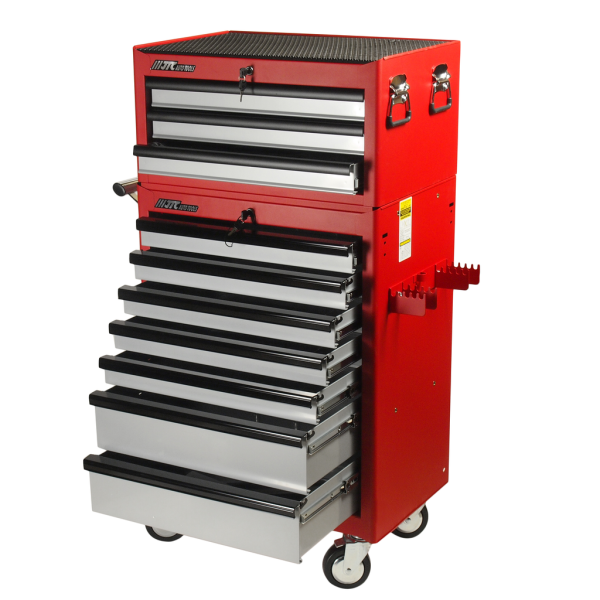 Тележка инструментальная JTC 3931 с набором инструментов JTC 5639, 578 (9 секций, 578 предметов)