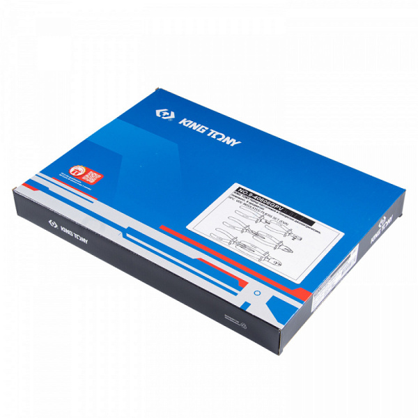 Набор пассатижей и бокорезов диэлектрических KING TONY 9-40606GPV, ложемент, 6 предметов