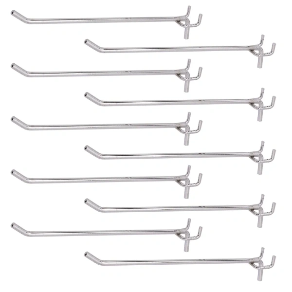 Крючки для стеллажа 5,5мм 20см (10 штук)