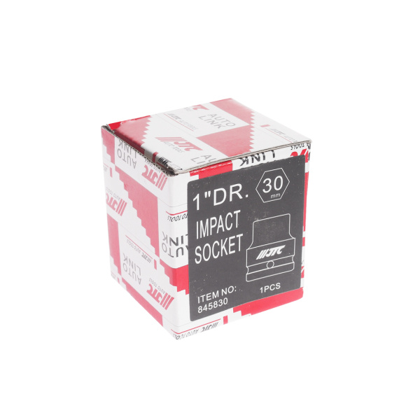 Головка торцевая ударная JTC 845830 (1", 30 мм, L=60 мм)