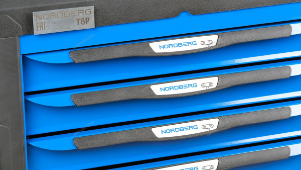 Тележка инструментальная с системой защиты от опрокидывания NORDBERG T6P