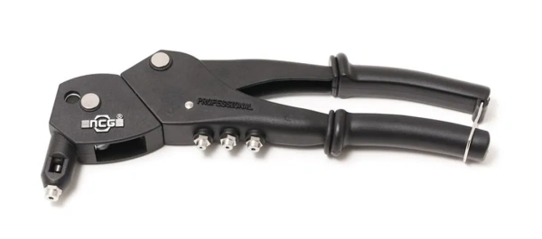 Заклепочник механический с поворотной головой 360° ''Profi'', Taiwan (L-285мм, заклепки 2.4-4.8мм)