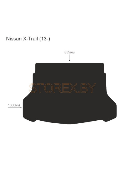 Nissan X-Trail (13-) Багажник copy
