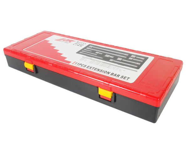 Набор удлинителей в кейсе JTC K1111 (1/4", 3/8", 1/2", 11 предметов)
