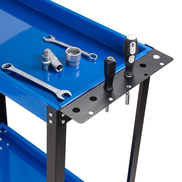 Тележка инструментальная 2-х полочная