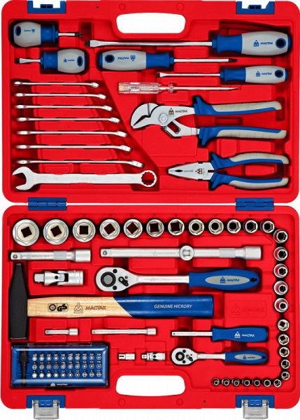 Набор инструментов универсальный, 88 предметов МАСТАК 01-088C