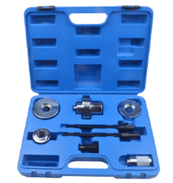 Набор инструментов для замены сайлентблоков 8пр.(VW POLO, SEAT LBIZA IV, CORDOBA, ALTEA, SKODA FABIA, ROOMSTER, AUDI A2), в кейсе