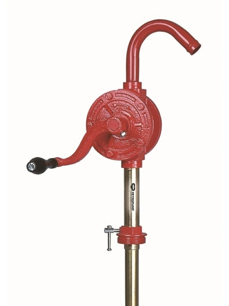 Чугунный роторный бочковой насос Petropump PP202012 для ДТ, масла, керосина, для бочек 50-205 л