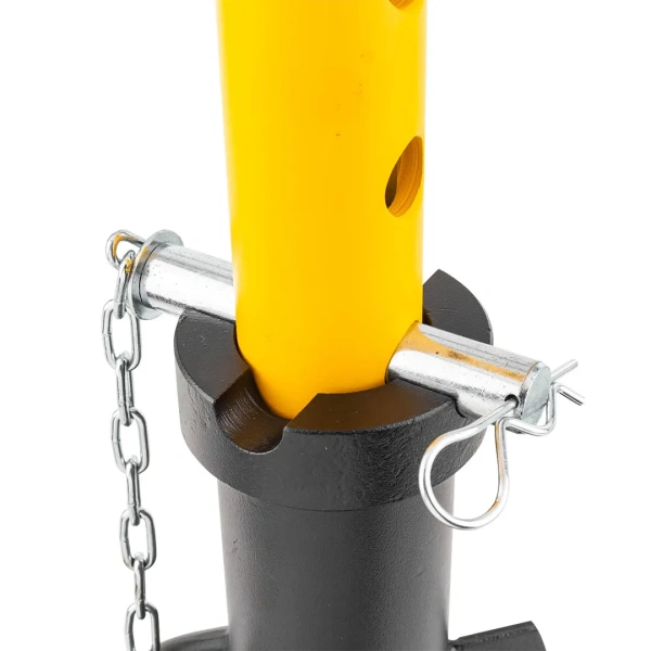 Подставка ремонтная механическая со стопорной опорой 10т (h min 450мм, h max 698мм)