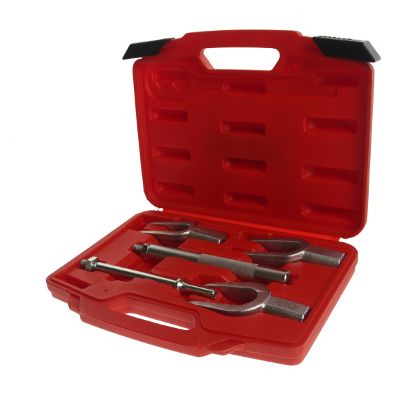 Набор для демонтажа шаровых опор JTC JW0258 (вилка, 5 предметов)