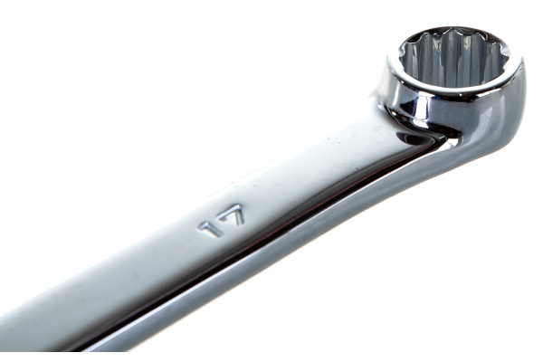 Ключ гаечный накидной W611417, удлиненный CrMo, 14х17 мм