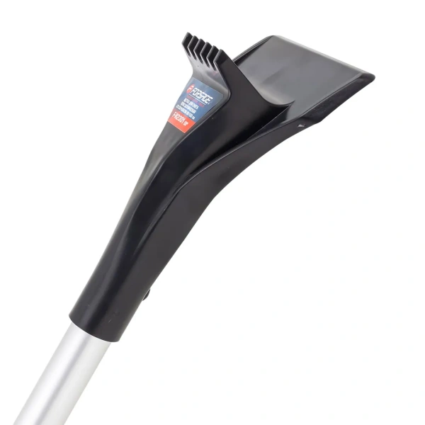 Щетка для снега телескопическая со скребком 80-100см