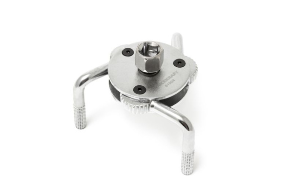 Съемник масляного фильтра ''краб''с круглым захватом 1/2'', в блистере