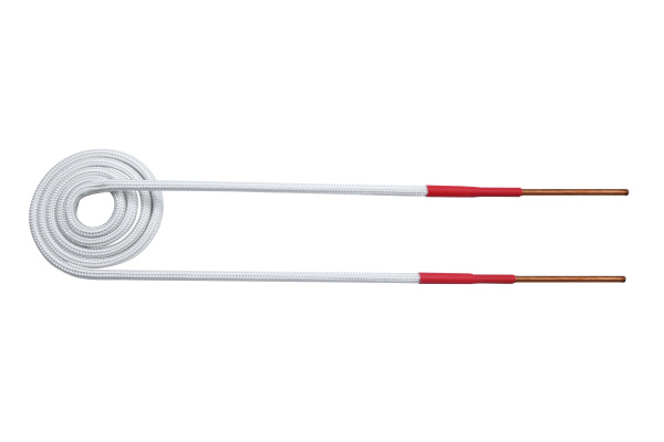 Усиленный плоский индуктор (нагреватель) длина 260 мм. диаметр 55 мм. толщина жилы 3 мм. iCartool IC-013