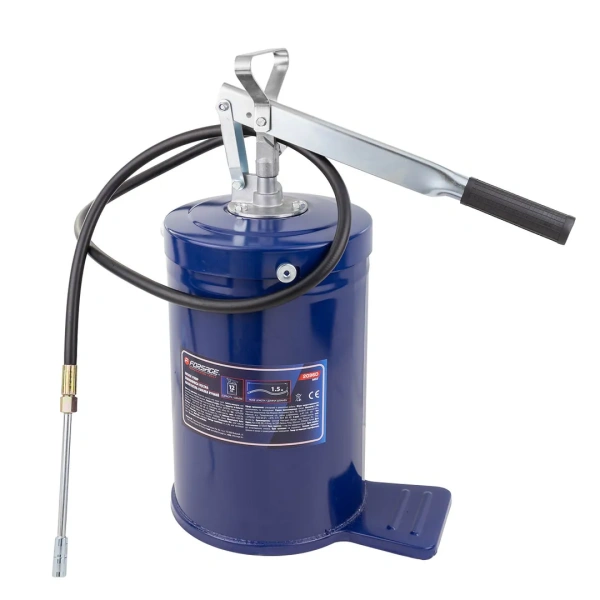 Нагнетатель смазки ручной, 12кг (длина шланга 1.5, внутр.Ø 210мм, внутр. высота 320мм)