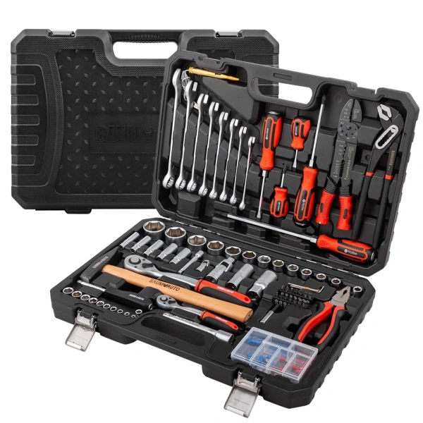 Набор инструментов 99пр. 1/4'', 1/2''