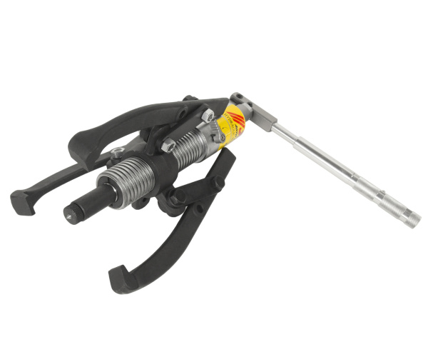 Съемник гидравлический в кейсе JTC PM800 (8 т, длина 229/57, ширина 100/350, поршень 85 мм, масса 8,2 кг)