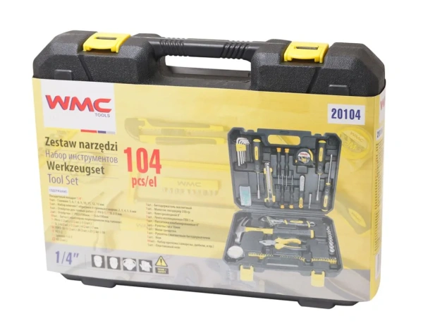 Набор инструментов 104пр. 1/4''(6гр)(5-13мм)