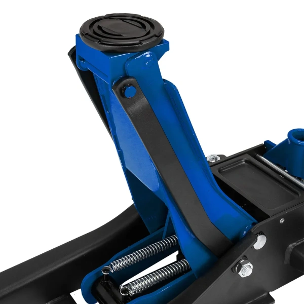 Домкрат подкатной гидравлический двухпоршневой 3.5т (h min 75мм, h max 505мм)