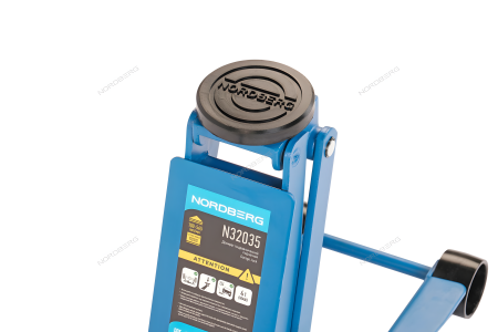 Домкрат подкатной грузоподъемность 4 тонн подхват 100 мм высота подъема 565 мм NORDBERG N32035