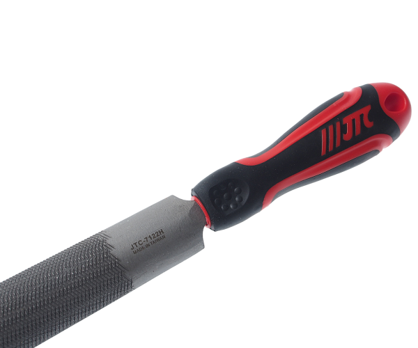 Напильник полукруглый JTC 7122H (300 мм, №2, 60 HRC)