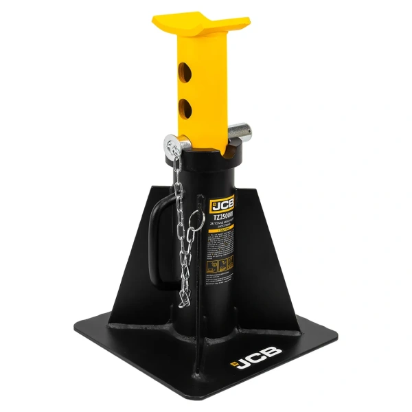 Подставка ремонтная механическая со стопорной опорой 25т (h min 415мм, h max 539мм)