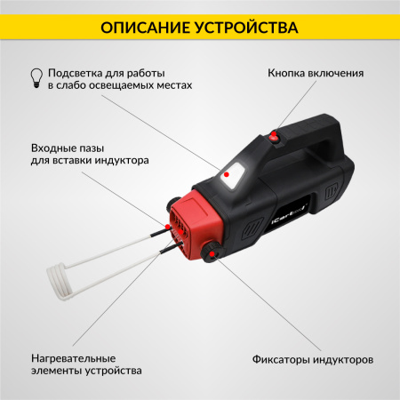 Индукционный беcпламенный нагреватель iCarTool IC-195 (2250 Вт)