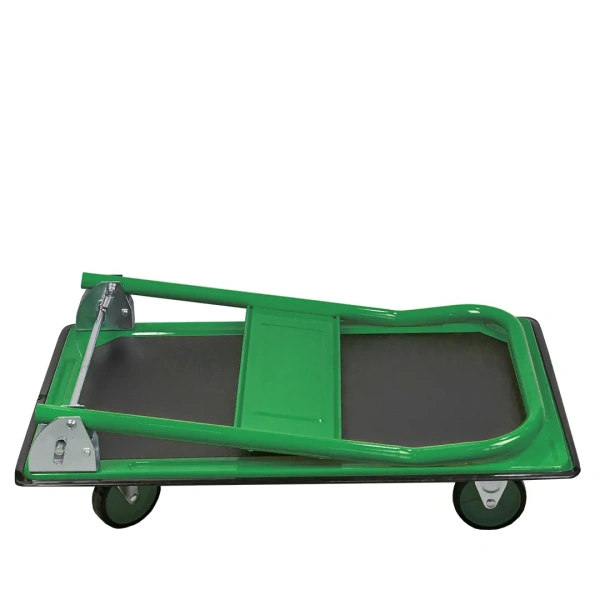 Тележка платформенная ручная складная (г/п 150кг, 735х470х830, 100мм-Ø колес)