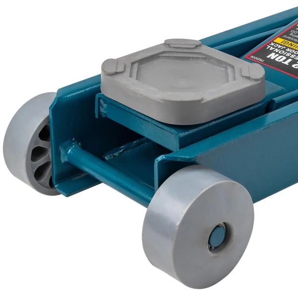 Домкрат подкатной гидравлический 2 т усиленный (высота подхвата - 145мм, высота подъема - 560мм, сменная полиуретановая накладка, усиленный цилиндр с