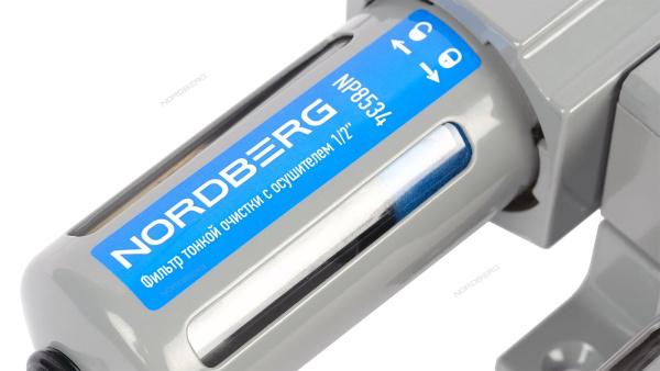 Фильтр воздушный тонкой очистки + осушитель PRO, 1/2" NORDBERG NP8534