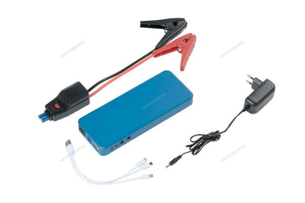 NORDBERG Устройство WSA15 пусковое портативное 5/12V, емкость 15 Aч