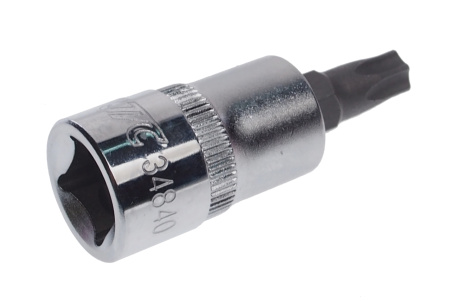 Бита-головка JTC-34840 (3/8", TORX, T40Hх37 мм, с отверстием)