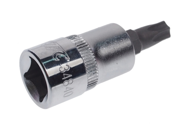 Бита-головка JTC 34840 (3/8", TORX, T40Hх37 мм, с отверстием)