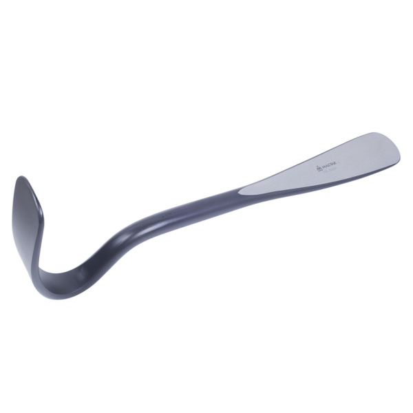 Лопатка рихтовочная двусторонняя, полированная, крюк МАСТАК 115-20201
